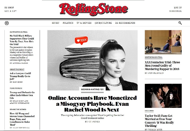 Rolling Stone website.