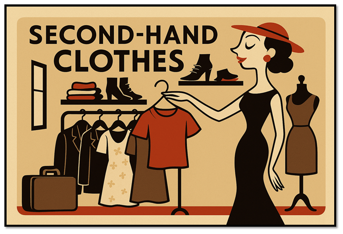 8 Reasons Buying Second-Hand Clothes is a Great Idea 1 Second-hand clothes have quality can outshine fast fashion knock offs.